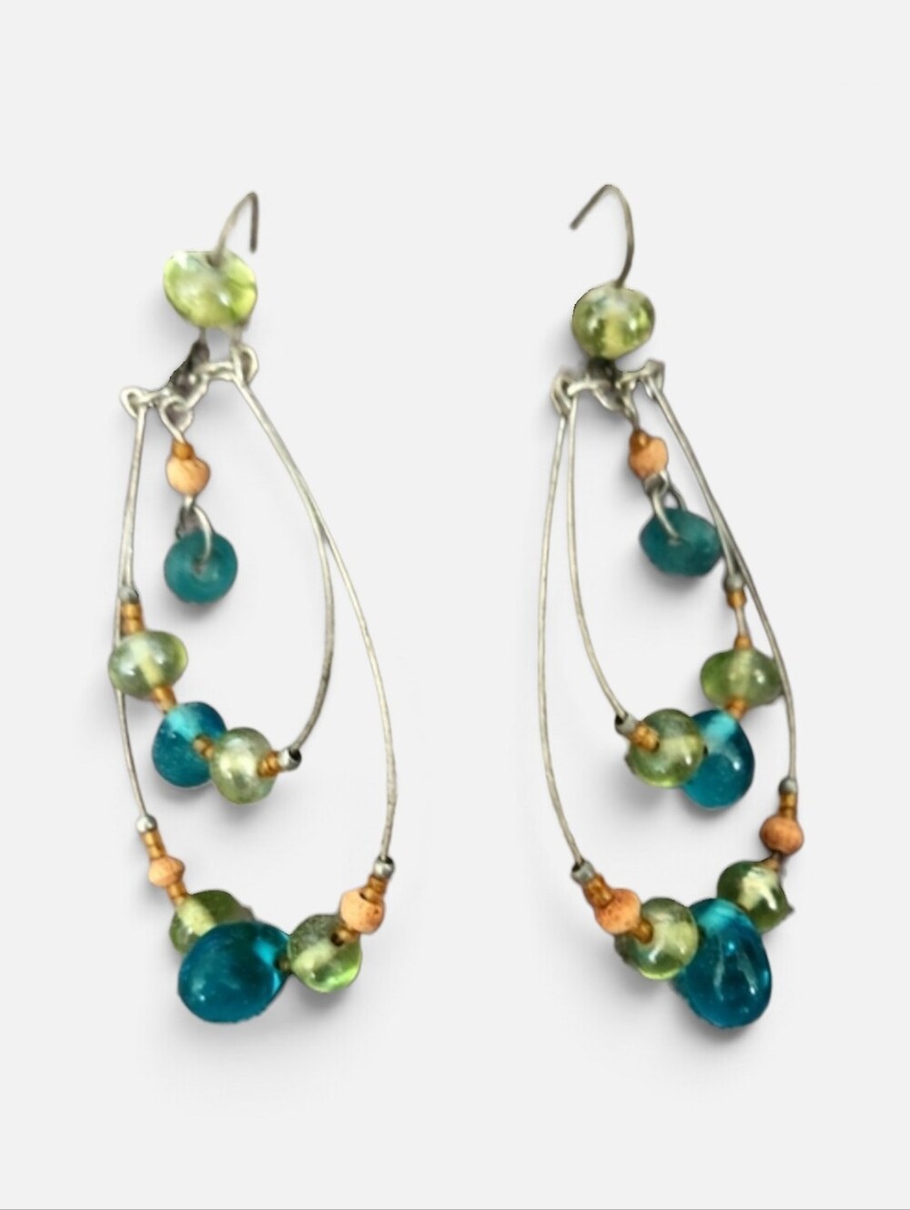 Women's- Beaded Dangle earrings